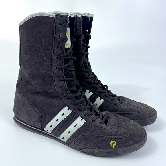 VINTAGE | Q1905 Quick Dutch Shuffle Brown Lace Up Boot 10 - Picture 1 of 9